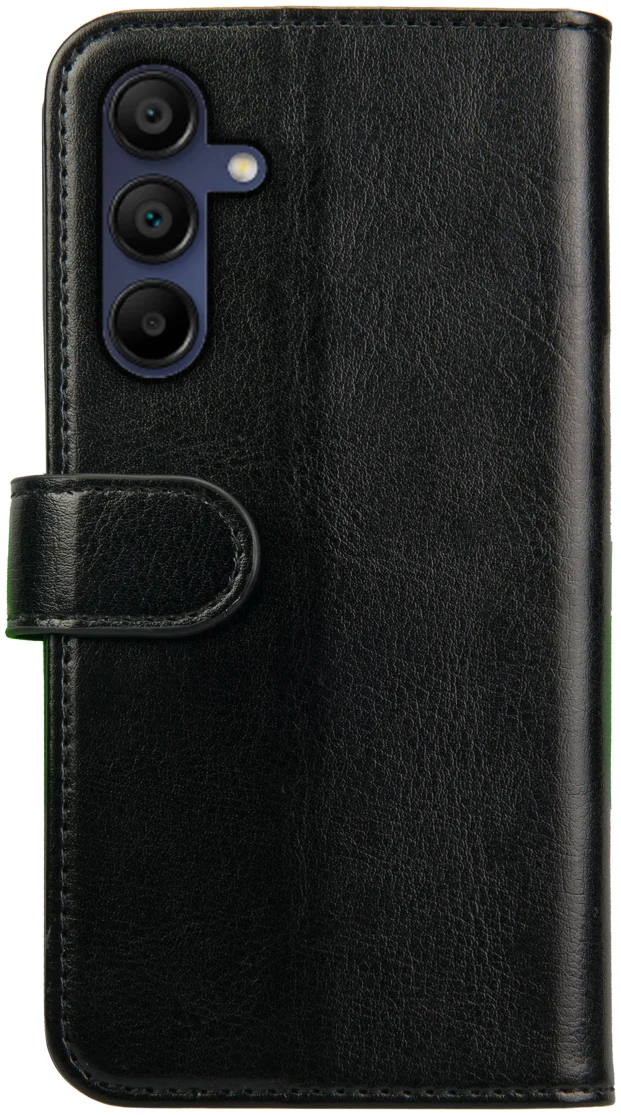 Rosso Element Samsung Galaxy A35 Hoesje Book Case Wallet Zwart afbeelding 2