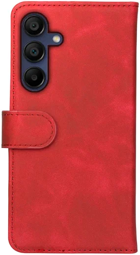 Rosso Element Samsung Galaxy A35 Hoesje Book Case Wallet Rood afbeelding 2