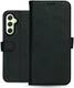 Rosso Deluxe Samsung Galaxy A35 Hoesje Echt Leer Book Case Zwart afbeelding 10