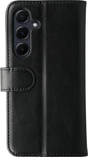 Rosso Element Samsung Galaxy A55 Hoesje Book Case Wallet Zwart afbeelding 2