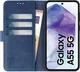 Rosso Element Samsung Galaxy A55 Hoesje Book Case Wallet Blauw afbeelding 15