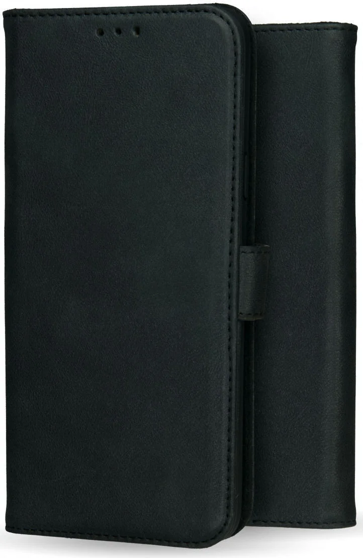 Rosso Deluxe Samsung Galaxy A55 Hoesje Echt Leer Book Case Zwart afbeelding 9