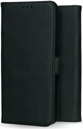 Rosso Deluxe Samsung Galaxy A55 Hoesje Echt Leer Book Case Zwart afbeelding 9