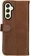 Rosso Deluxe Samsung Galaxy A55 Hoesje Echt Leer Book Case Bruin afbeelding 5