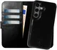 Rosso Elite Samsung S23 FE Hoesje MagSafe Book Case Leer Zwart afbeelding 1