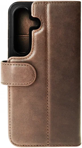 Rosso Elite Samsung S23 FE Hoesje MagSafe Book Case Leer Bruin afbeelding 14