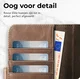 Rosso Elite Samsung S23 FE Hoesje MagSafe Book Case Leer Bruin afbeelding 9