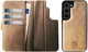 Rosso Elite Samsung S23 FE Hoesje MagSafe Book Case Leer Lichtbruin afbeelding 11