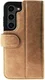 Rosso Elite Samsung S23 FE Hoesje MagSafe Book Case Leer Lichtbruin afbeelding 2