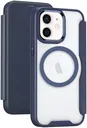 Apple iPhone 11 Hoesje met MagSafe Book Case Blauw