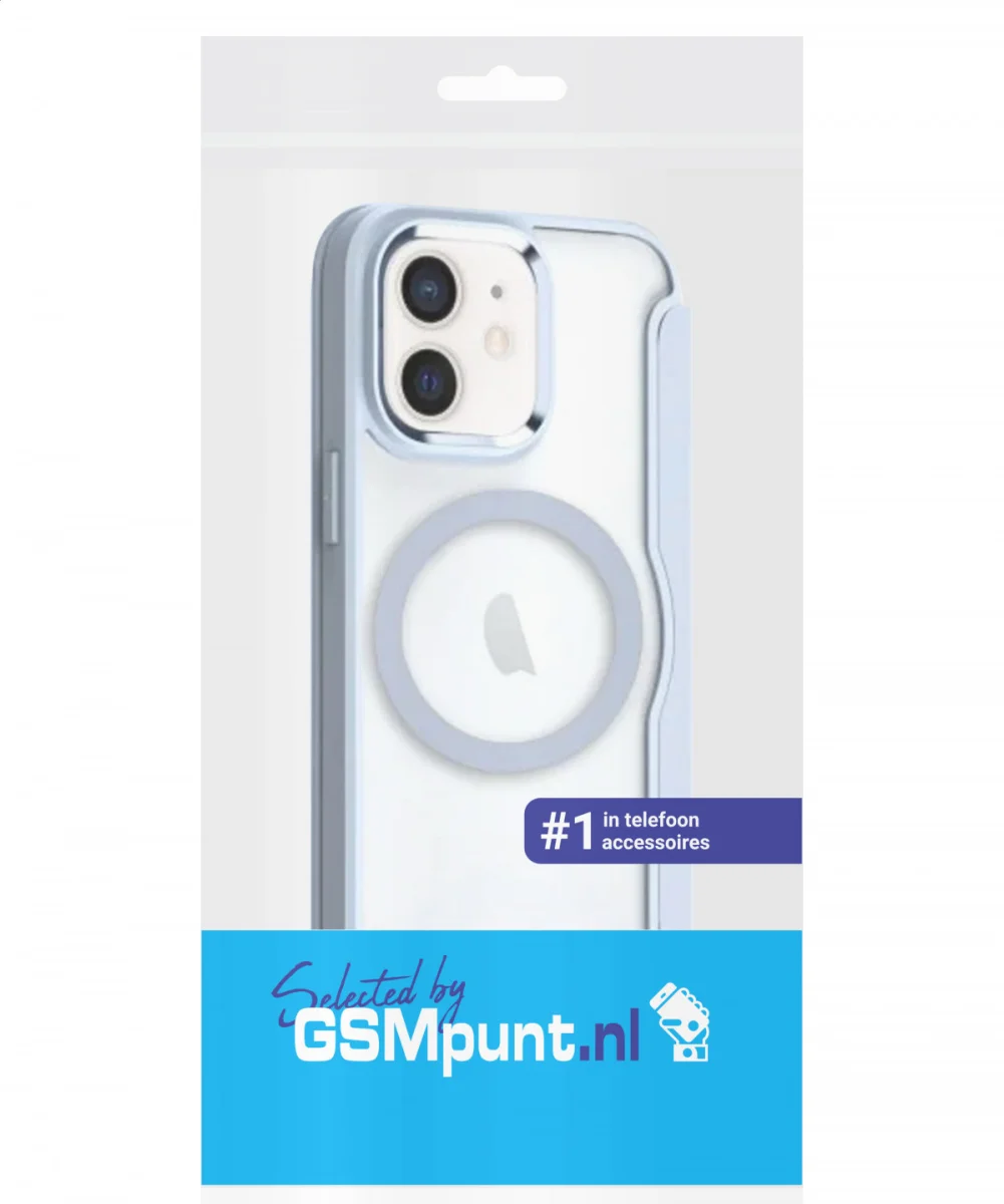 Apple iPhone 11 Hoesje met MagSafe Book Case Blauw afbeelding 6