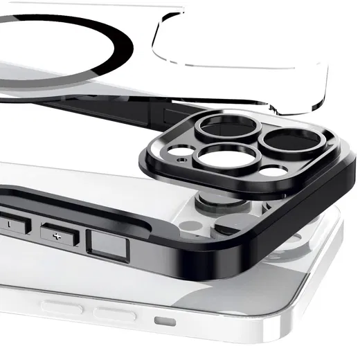 Apple iPhone 12 / 12 Pro Hoesje met MagSafe Book Case Rood afbeelding 6