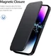 Apple iPhone 12 Pro Max Hoesje met MagSafe Book Case Zwart afbeelding 5