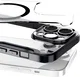 Apple iPhone 12 Pro Max Hoesje met MagSafe Book Case Zwart afbeelding 7