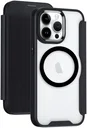 Apple iPhone 15 Pro Max Hoesje met MagSafe Book Case Zwart