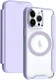 Apple iPhone 15 Pro Max Hoesje met MagSafe Book Case Paars