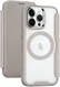 Apple iPhone 15 Pro Max Hoesje met MagSafe Book Case Khaki