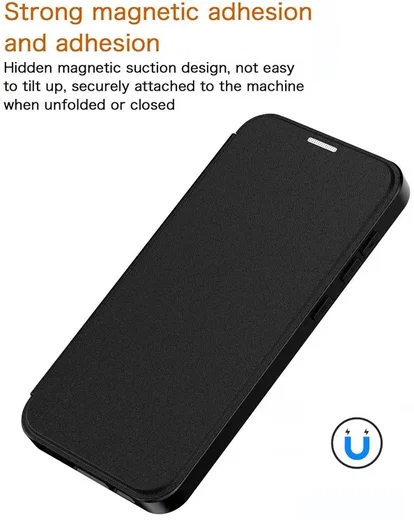Samsung Galaxy S23 Hoesje met MagSafe Book Case Zwart afbeelding 4
