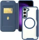 Samsung Galaxy S23 Plus Hoesje met MagSafe Book Case Blauw