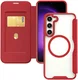 Samsung Galaxy S23 Plus Hoesje met MagSafe Book Case Rood
