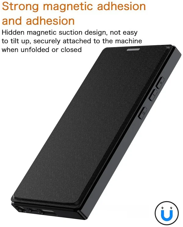 Samsung Galaxy S24 Ultra Hoesje met MagSafe Book Case Paars afbeelding 2