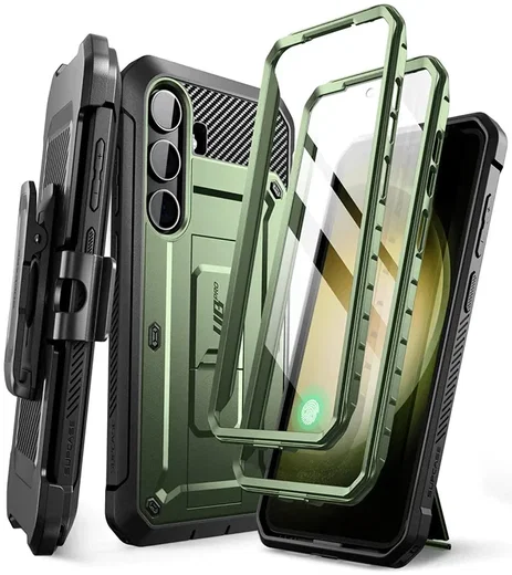 SUPCASE UB Pro Samsung Galaxy S24 Hoesje Full Protect Kickstand Groen afbeelding 1