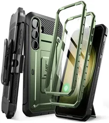 SUPCASE UB Pro Samsung Galaxy S24 Hoesje Full Protect Kickstand Groen afbeelding