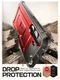 SUPCASE UB Pro Samsung Galaxy S24 Hoesje Full Protect Kickstand Rood afbeelding 3
