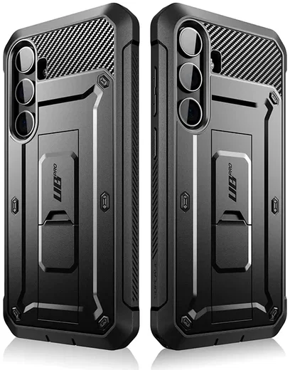 SUPCASE UB Pro Samsung S24 Plus Hoesje Full Protect Kickstand Zwart afbeelding 2