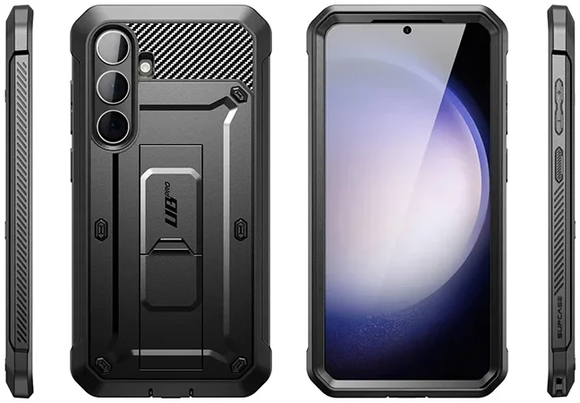 SUPCASE UB Pro Samsung S24 Plus Hoesje Full Protect Kickstand Zwart afbeelding 9