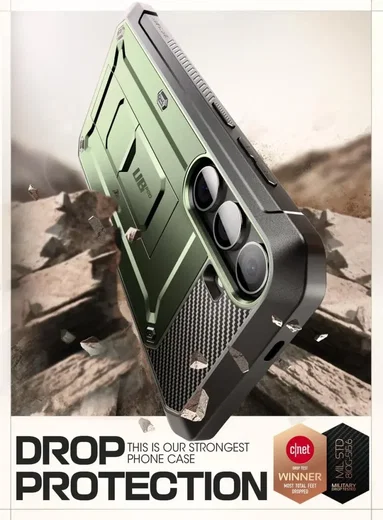 SUPCASE UB Pro Samsung S24 Plus Hoesje Full Protect Kickstand Groen afbeelding 3