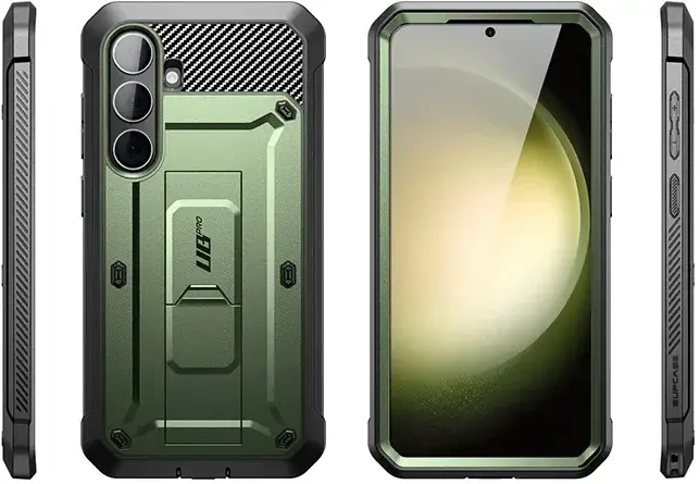 SUPCASE UB Pro Samsung S24 Plus Hoesje Full Protect Kickstand Groen afbeelding 8