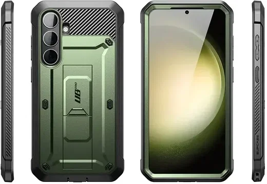 SUPCASE UB Pro Samsung S24 Plus Hoesje Full Protect Kickstand Groen afbeelding 8