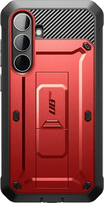 SUPCASE UB Pro Samsung S24 Plus Hoesje Full Protect Kickstand Rood afbeelding 8