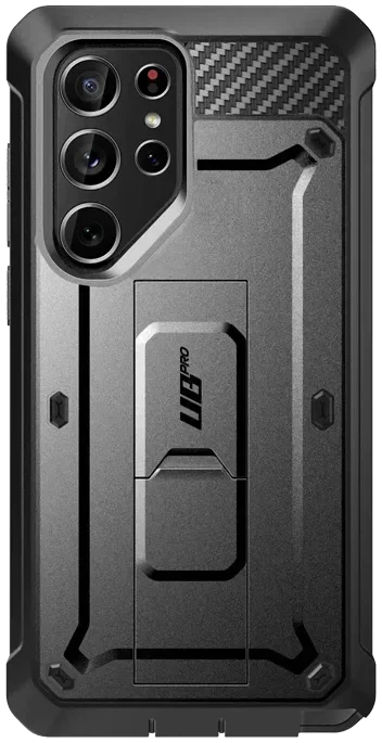 SUPCASE UB Pro Samsung S24 Ultra Hoesje Full Protect Kickstand Zwart afbeelding 8