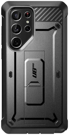SUPCASE UB Pro Samsung S24 Ultra Hoesje Full Protect Kickstand Zwart afbeelding 8