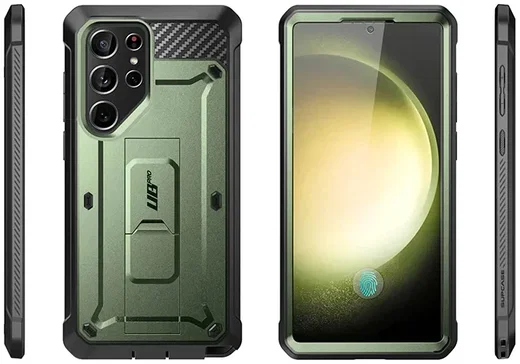 SUPCASE UB Pro Samsung S24 Ultra Hoesje Full Protect Kickstand Groen afbeelding 10