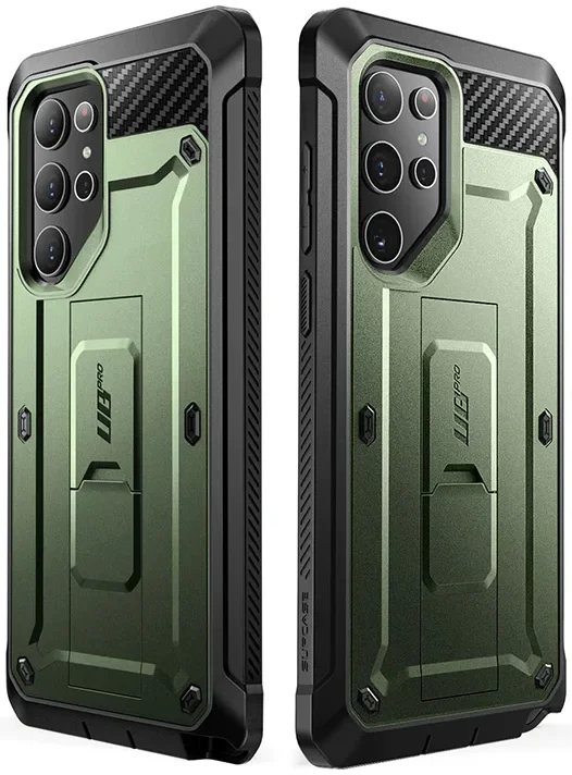 SUPCASE UB Pro Samsung S24 Ultra Hoesje Full Protect Kickstand Groen afbeelding 9