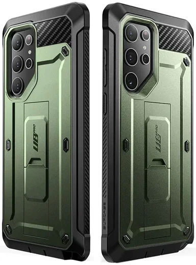 SUPCASE UB Pro Samsung S24 Ultra Hoesje Full Protect Kickstand Groen afbeelding 9