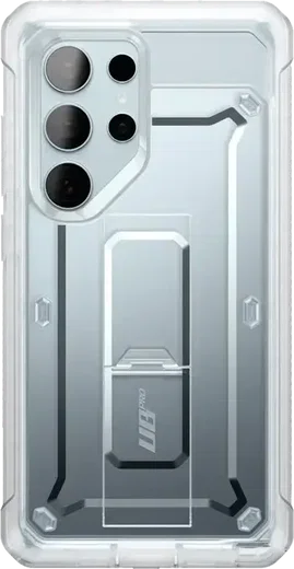 SUPCASE UB Pro Samsung S24 Ultra Hoesje Full Protect Kickstand Clear afbeelding 8