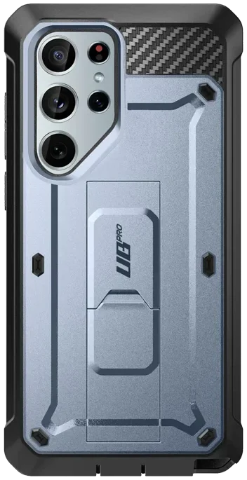 SUPCASE UB Pro Samsung S24 Ultra Hoesje Full Protect Kickstand Blauw afbeelding 9