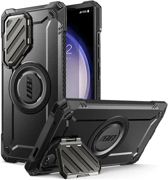 SUPCASE UB Pro MagXT Samsung S24 Ultra Hoesje Camera Protector Zwart