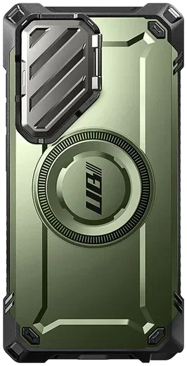 SUPCASE UB Pro MagXT Samsung S24 Ultra Hoesje Camera Protector Groen afbeelding 2