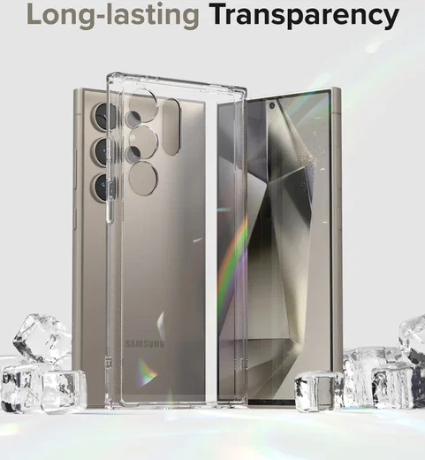 Ringke Fusion Samsung Galaxy S24 Ultra Hoesje Transparant afbeelding 4