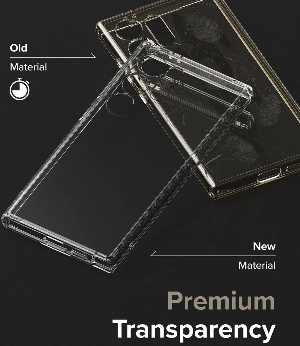 Ringke Fusion Samsung Galaxy S24 Ultra Hoesje Transparant afbeelding 5