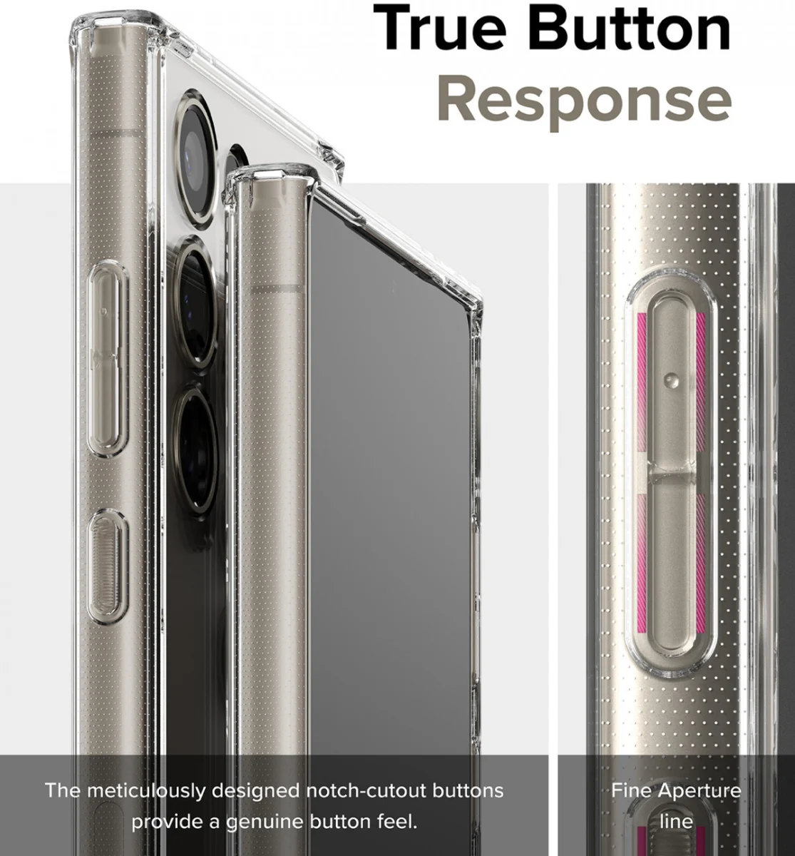 Ringke Fusion Samsung Galaxy S24 Ultra Hoesje Transparant afbeelding 11