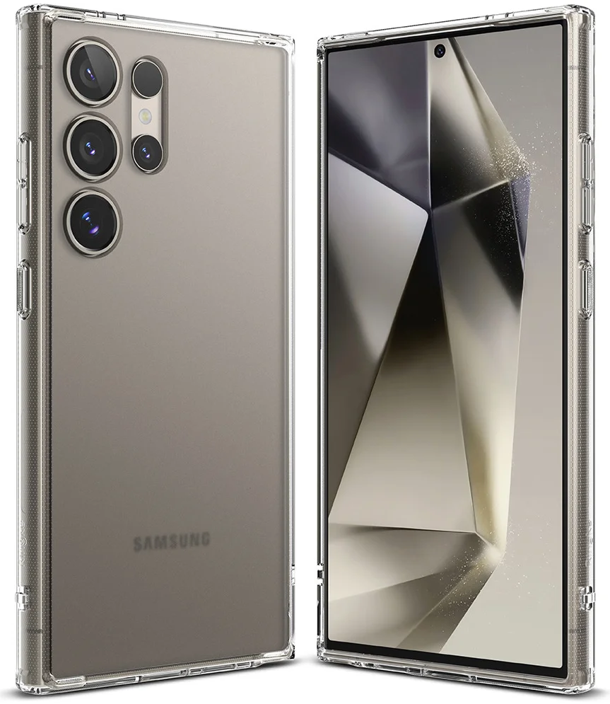 Ringke Fusion Samsung Galaxy S24 Ultra Hoesje Matte Transparant afbeelding 2