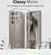 Ringke Fusion Samsung Galaxy S24 Ultra Hoesje Matte Transparant afbeelding 3
