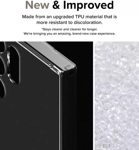 Ringke Fusion Samsung Galaxy S24 Ultra Hoesje Matte Transparant afbeelding 5
