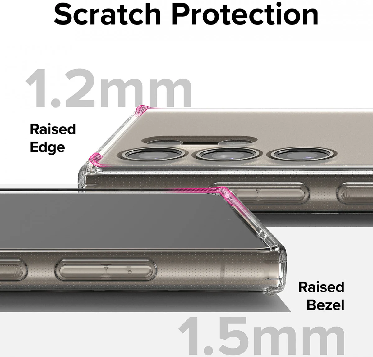 Ringke Fusion Samsung Galaxy S24 Ultra Hoesje Matte Transparant afbeelding 10